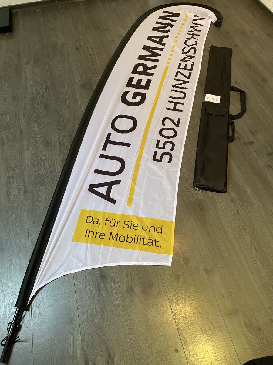 Bandiere: Neue Beachflag ca 3.20 hoch – Nuovo e nell'imballaggio originale da Hägglingen venduto da Karin0802 7