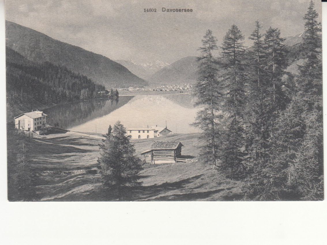 Ansichtskarten: Davosersee ca. 1910 – Gebraucht aus Bürglen TG von StampGraf