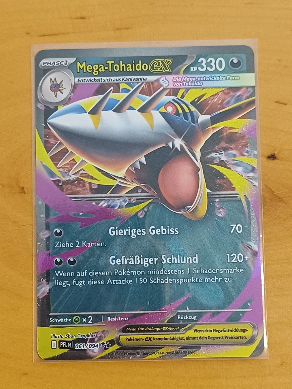 Karten: Pokemon - Mega-Tohaido EX – Neu (gemäss Beschreibung) aus Effretikon von Zitinjac