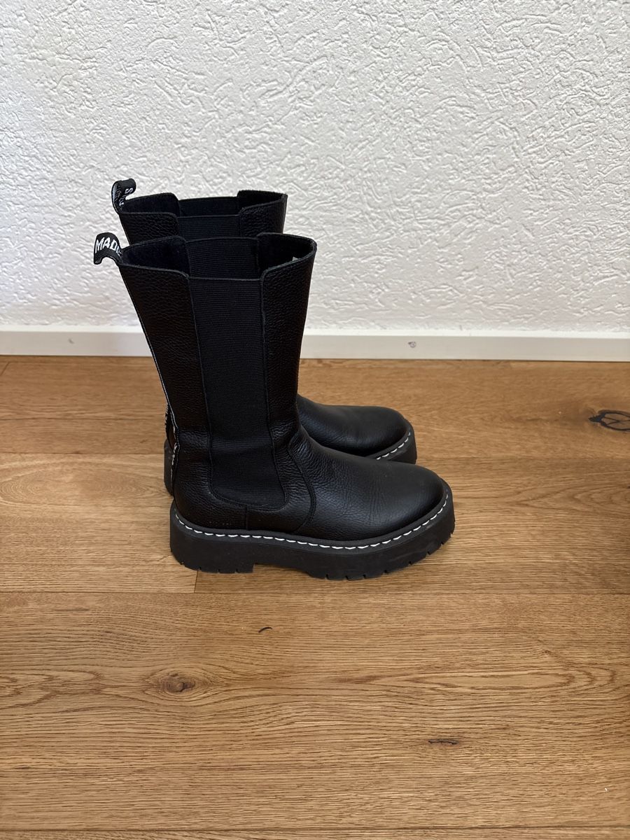 Steve Madden Damenschuhe: Steve Madden Vivienne Leder Boots Gr. 37 – Neu (gemäss Beschreibung) aus Baar von fra_frr7 4