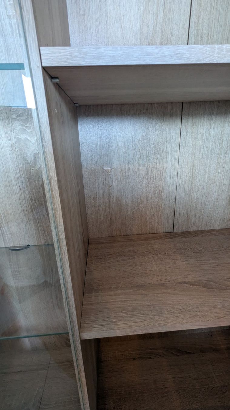 Schränke: Highboard mit Vitrine + Beleuchtung - Sideboard - Schrank – Gebraucht aus Remetschwil von Snuec 4