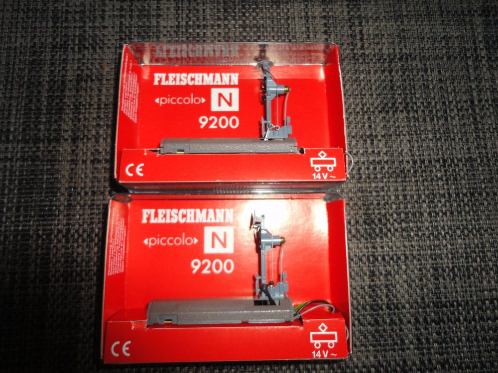 Ensemble Signalisation Fleischmann Piccolo – Réf 9200/9201/9206/9220/9597 – Neuf (Allemagne)