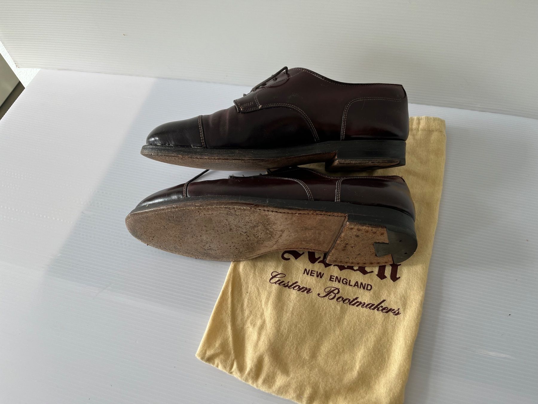 Alden Scarpe da uomo: Alden - 95738F - Cordovan - Burgundy – Usato da Iseo venduto da val_tgk5 2