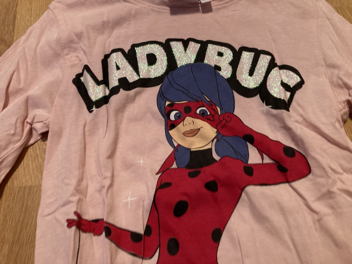 Camicette, T-shirt & Top: Miraculous Ladybug Langarmshirt Gr. 116/122 – Usato da Emmenbrücke venduto da JJ_89 1