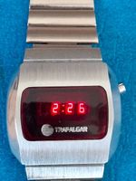 LED Uhr Watch Trafalgar, Vintage 1975