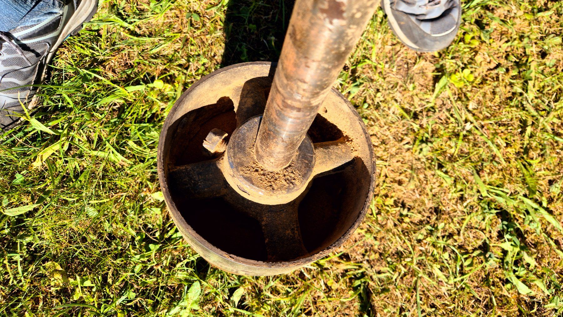 Tutte le macchine: Transmissionswelle kurz mit zwei Pullys, Pulleys – Usato da Steinhausen venduto da joseph-sen 2