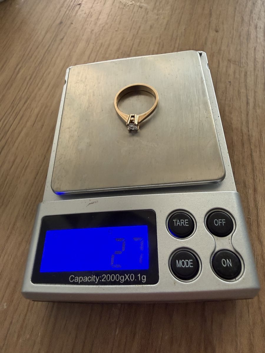 Ringe: 585 Goldring mit echtem Brillant ca. 0.25 ct  – Gebraucht aus Studen BE von yvhe 6