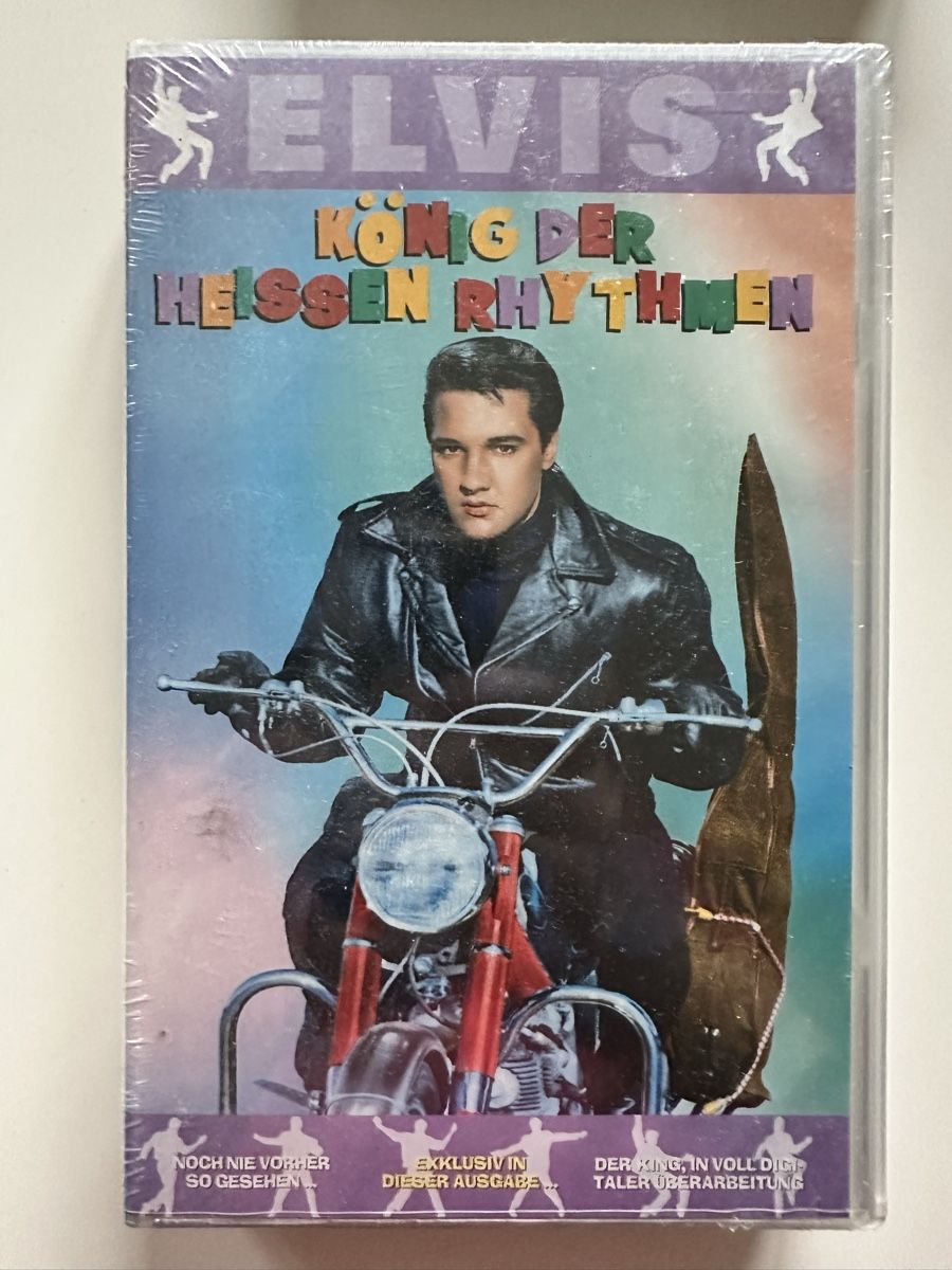 Tutti i VHS: Elvis - VHS - König der heissen Rhythmen – Nuovo e nell'imballaggio originale da Etzwilen venduto da presley3577