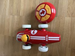 BRIO Ferngesteuerter Rennwagen rot mit Fernbedienung 