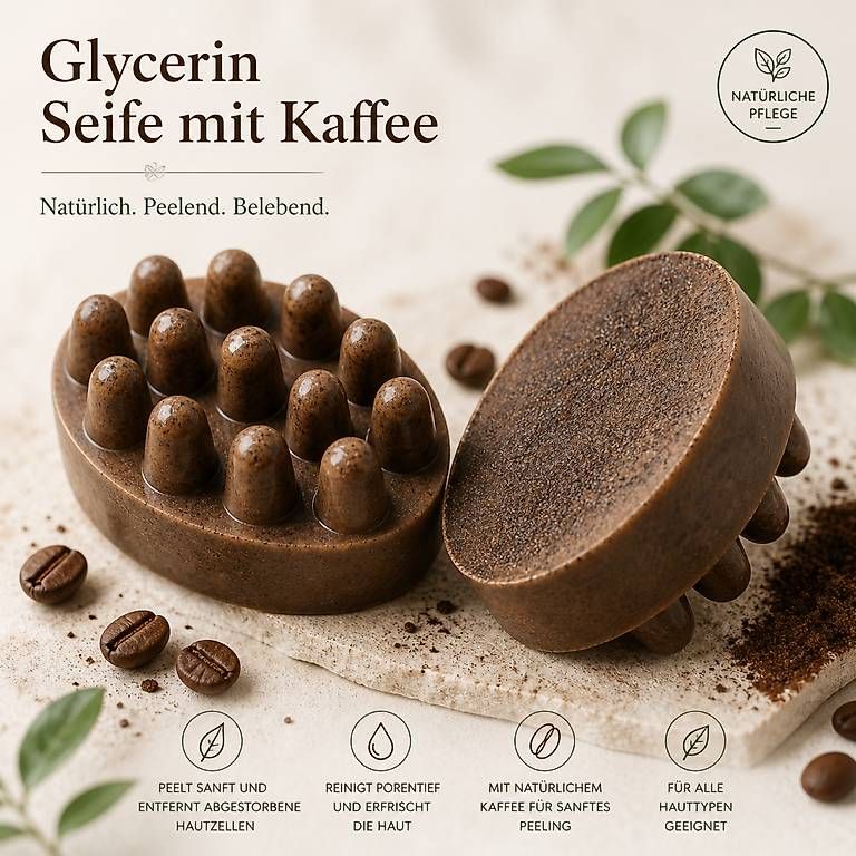 Doccia: Glycerinseife mit Kaffee – Nuovo e nell'imballaggio originale da Winterthur venduto da Chiqita