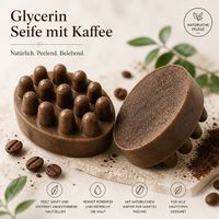 Glycerinseife mit Kaffee