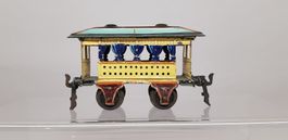 Nr. 2, schöner Märklin 1825, Sommerwagen in Blau, in Spur 0