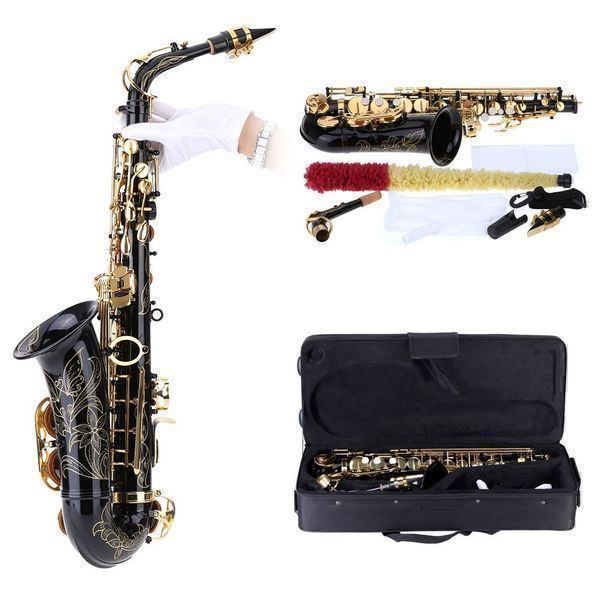 Musikinstrumente: Alt Saxophon Eb antike Gold Schwarz – Neu (gemäss Beschreibung) aus Chur von _xtronix_ 5