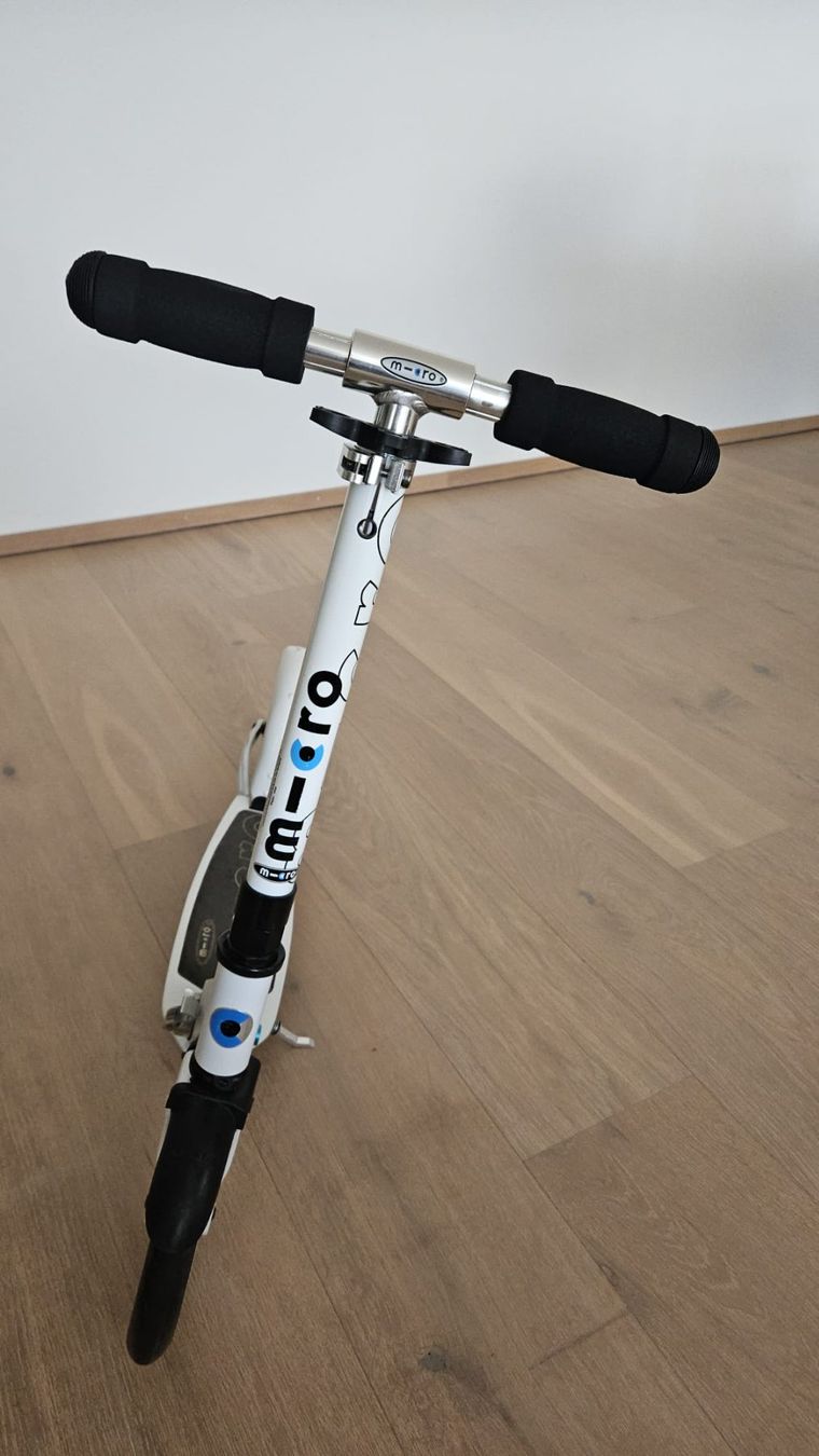 Kickboard: Micro Scooter weiss – Gebraucht aus Meilen von vivi-line