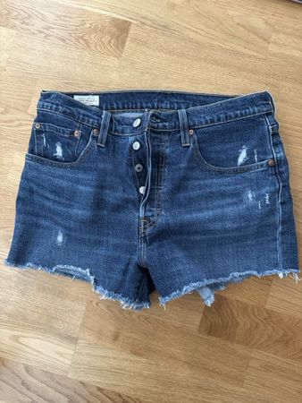 Levi's 501 Shorts W30 Damen Blue Denim guter Zustand