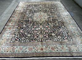 China Seidenteppich handgeknüpft Prof.gereinigt 370x280cm
