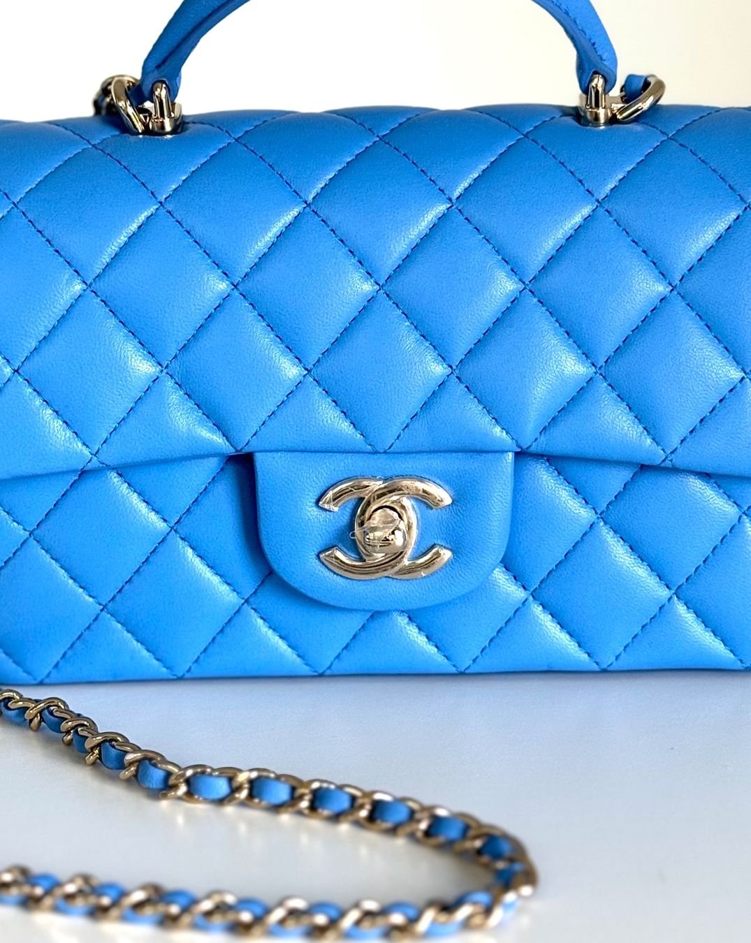 Chanel Borse da donna: NEUF Chanel Sac à main en cuir Coco Handle – Usato da Trelex venduto da emi_r59r