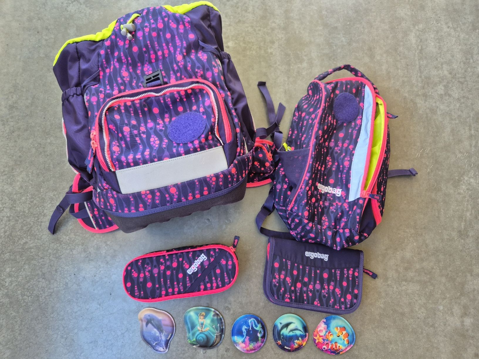 Ergobag Kindertaschen: Ergobag pack Schulrucksack-Set 5-teilig – Gebraucht aus Jona von Mimimi87