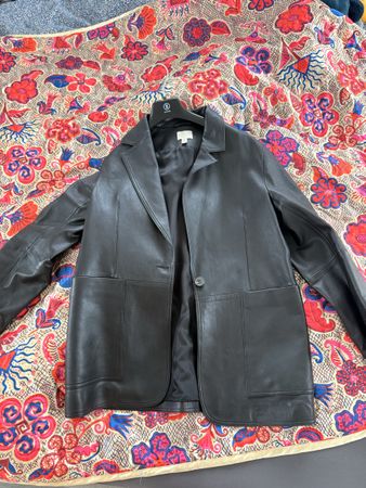 Echtes Leder Blazer , Grösse S