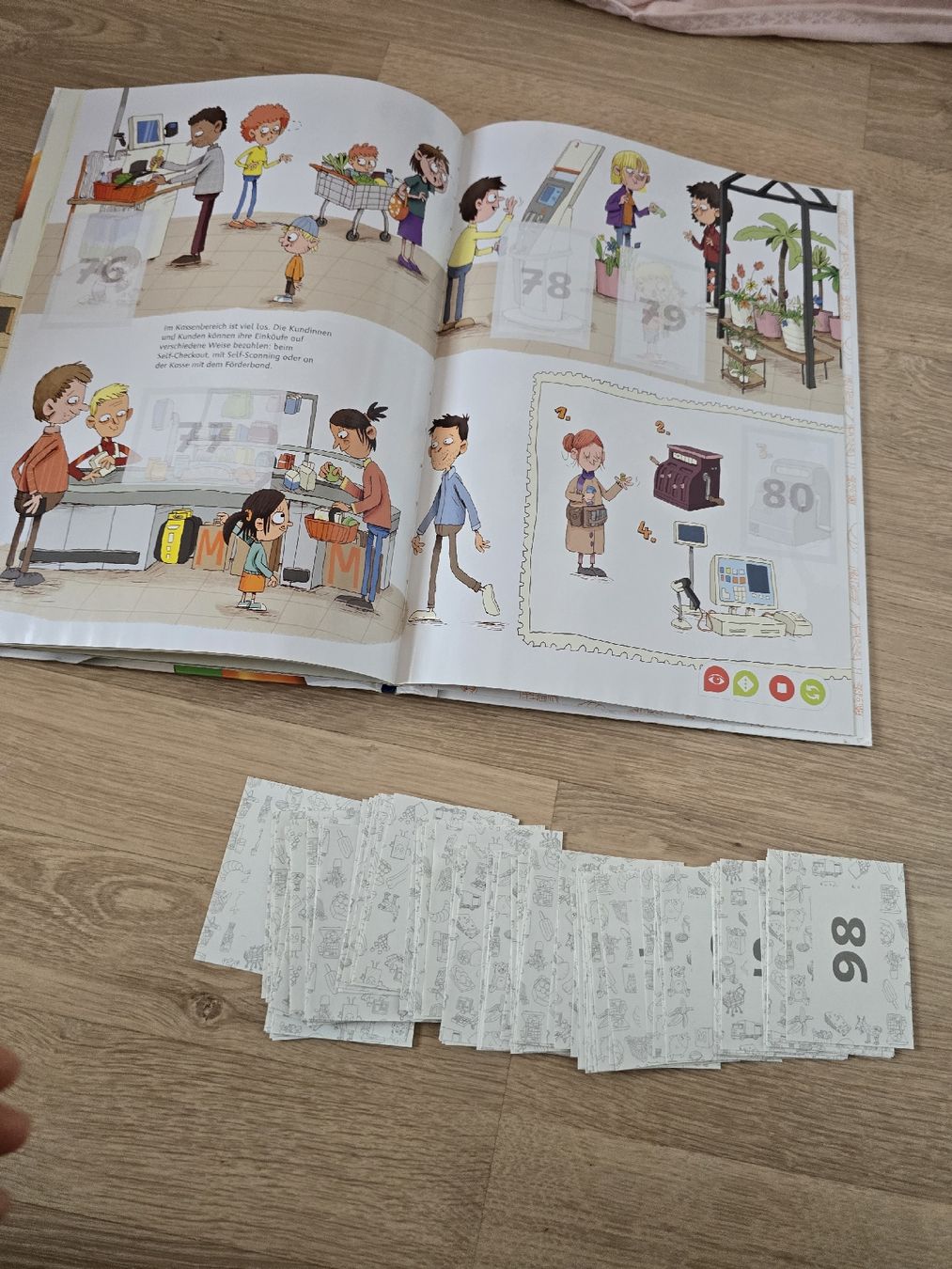 Audiolibri: tiptoi abenteuer supermarkt mit 98 sticker – Usato da La Chaux-de-Fonds venduto da Elissa 3