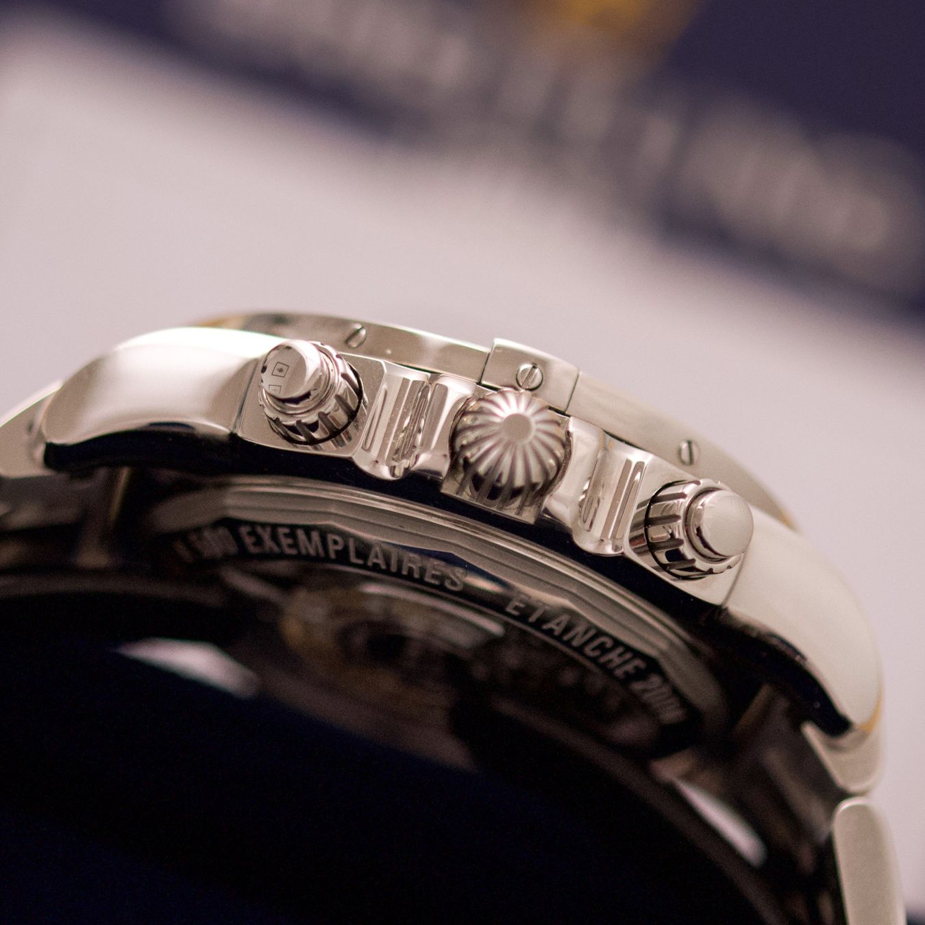 Breitling Orologi: Breitling Chronomat Blue Shell Ltd/ AB01153/ 2022 / Full Set – Usato da Luzern venduto da PrimeSwissTime 5