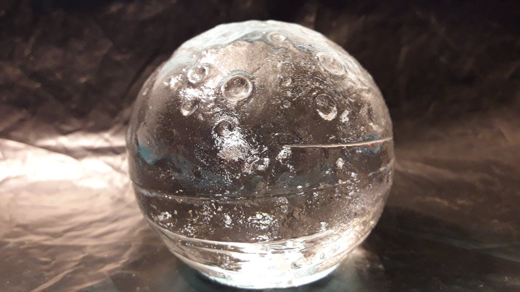 Statuette: Glaskugel Mond, Dm: 7.5cm – Nuovo (secondo la descrizione) da Bellach venduto da JingleCherry 3