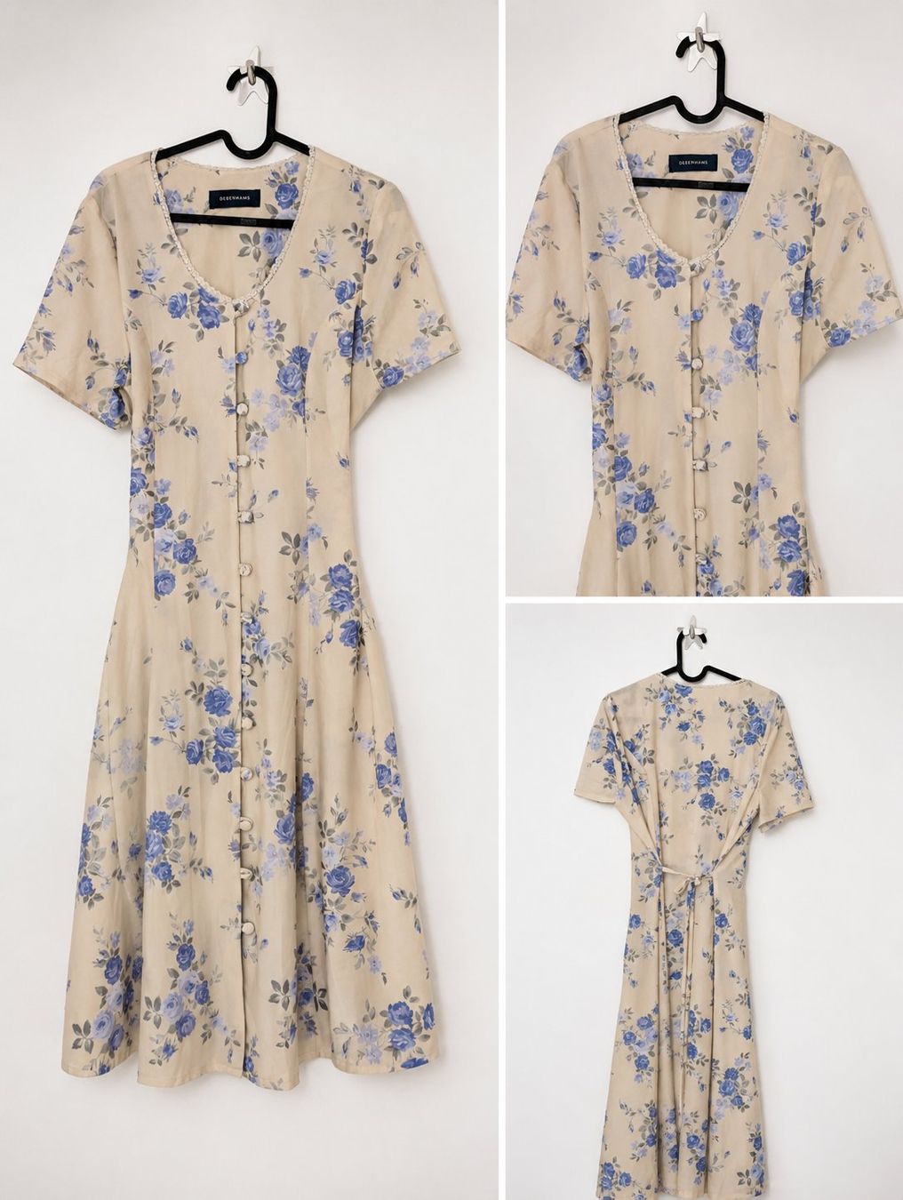Robes: Kleid mit Blumenmuster Grösse M-L – D'occasion à Oftringen par ana_hx2s