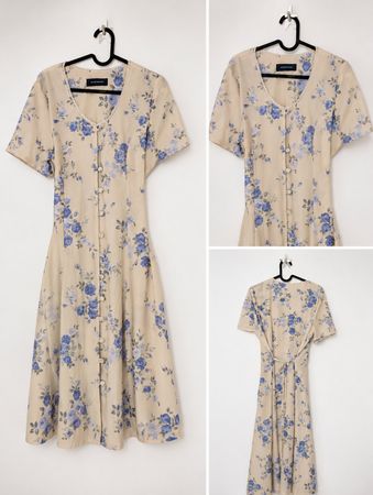 Kleid mit Blumenmuster Grösse M-L