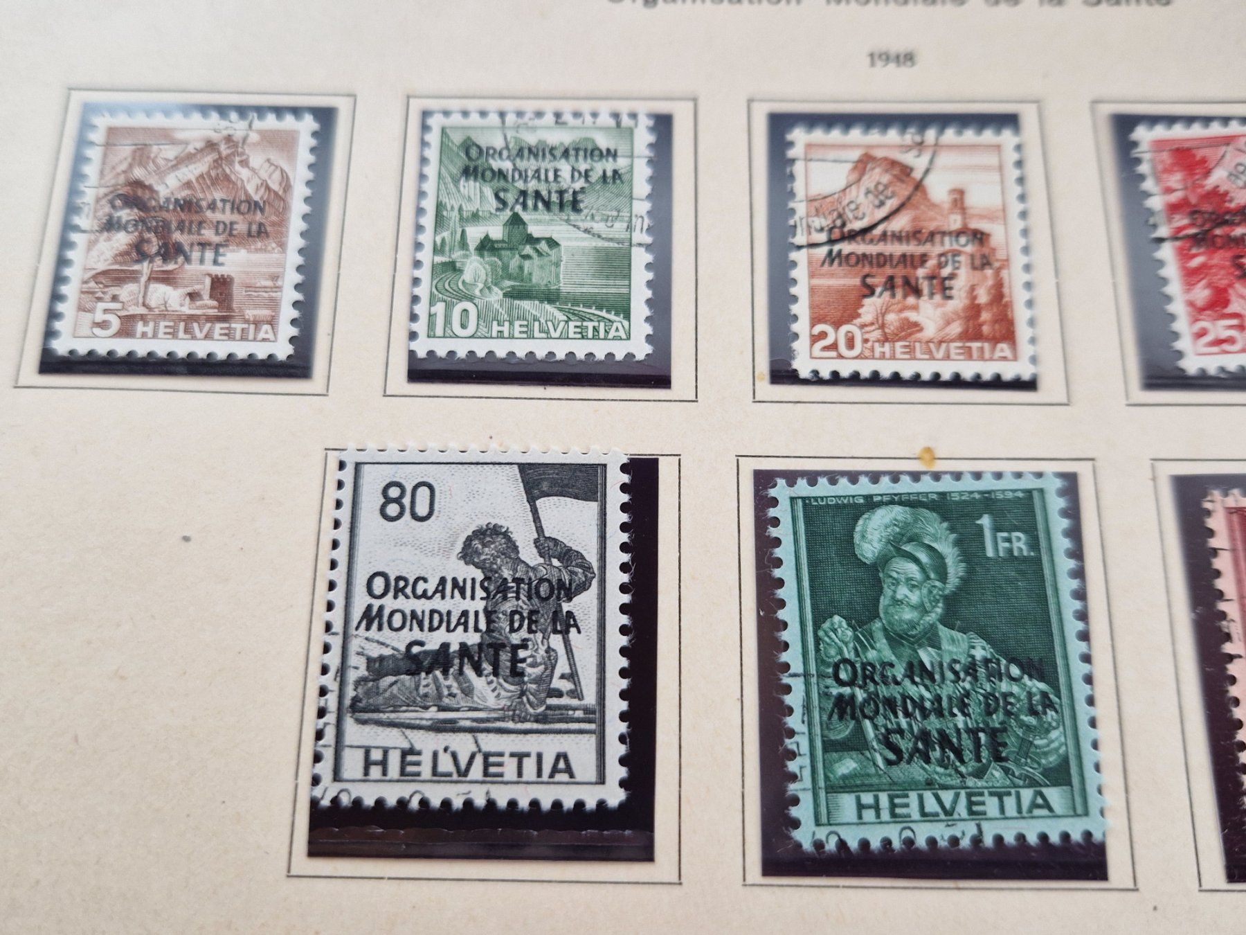 Tutti i francobolli: Ansammlung Dienst, ab 1.- – Usato da Burgdorf venduto da Glossy01 1