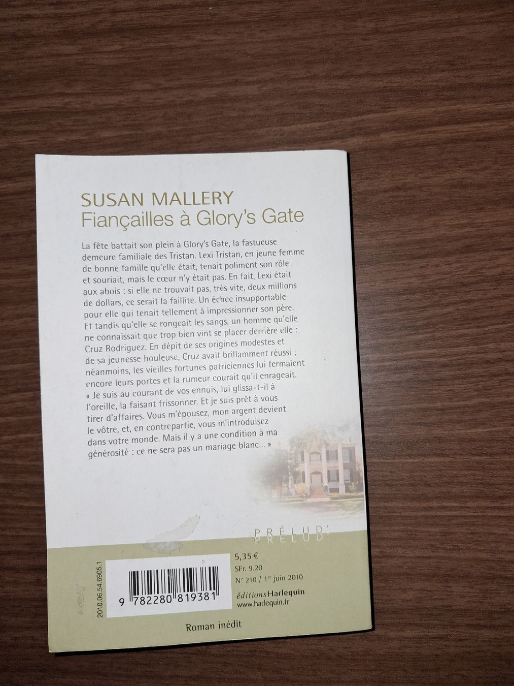 Libri: Fiançailles a Glory's gate – Usato da Le locle venduto da juliensaran 3