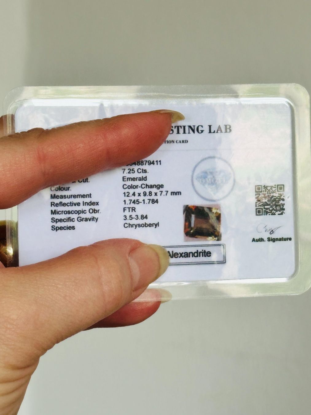 Pietre preziose: 7.25 Ct Gems – Nuovo e nell'imballaggio originale da Genève venduto da AGBERG 5