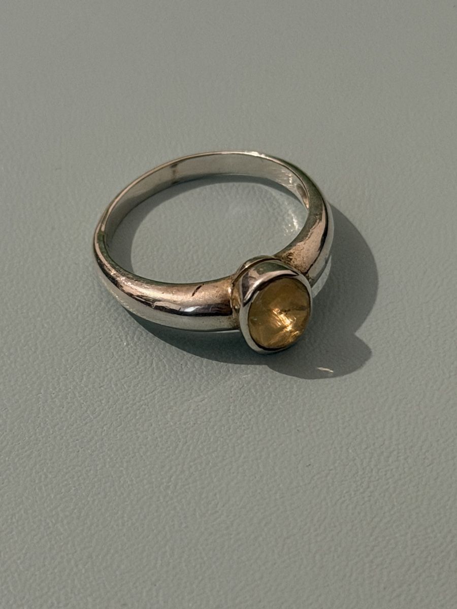 Ringe: Silberring mit Opalstein – Gebraucht aus Figino von 1024sells