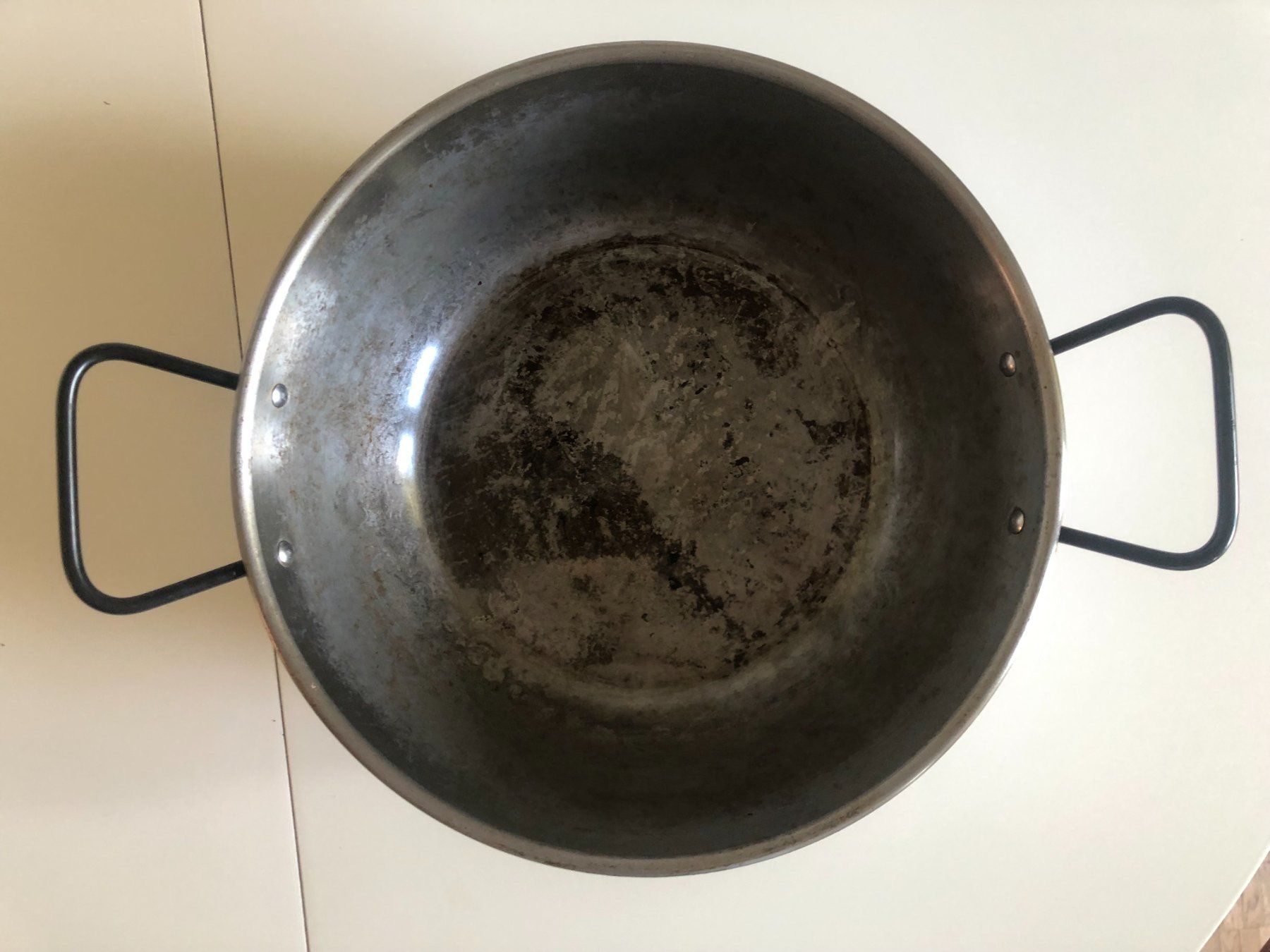 Padelle: Wok oder Paella-Servierpfanne aus Stahl – Usato da Bassersdorf venduto da sammelfloh 1