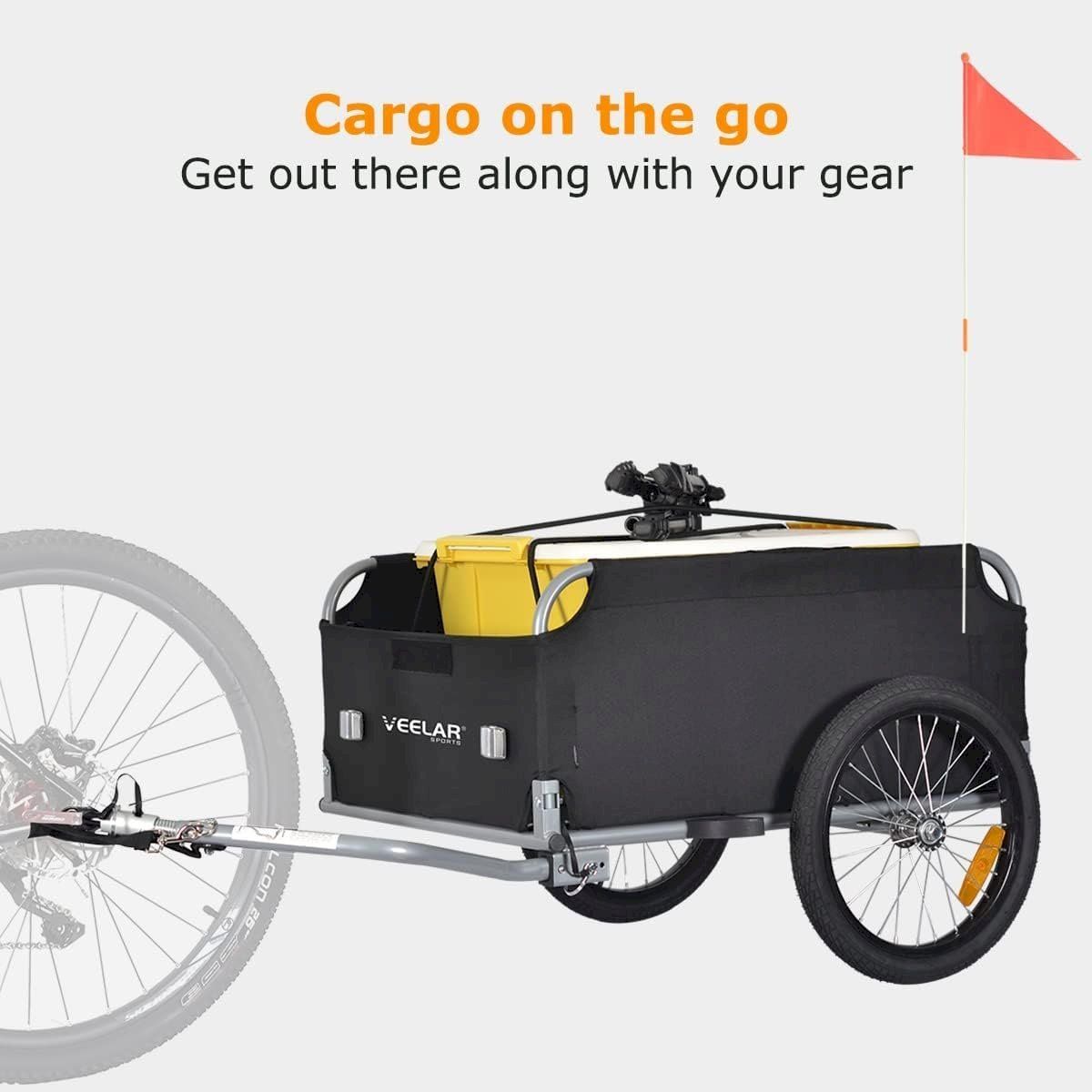 Rimorchi per biciclette: TIGGO VS Cargo II Blau / Schwarz – Nuovo e nell'imballaggio originale da Bottighofen venduto da zaap 3