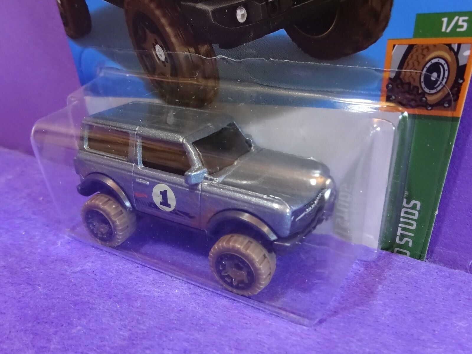 Hot Wheels Modellautos: 2021 Ford Bronco Grey - Hot Wheels – Neu (gemäss Beschreibung) aus Schwerzenbach von  4