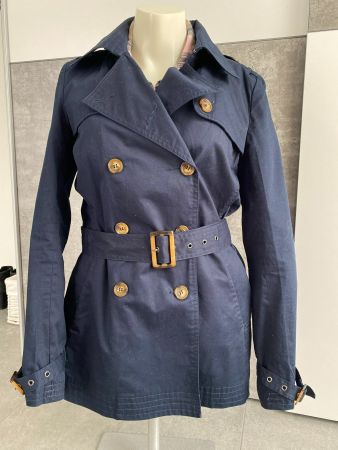 Trendige Trenchcoat-Jacke,blau,Gr.S(36/38)NEU