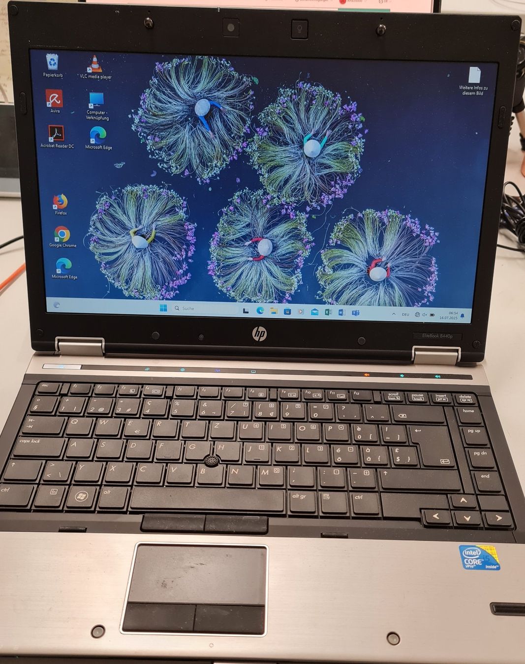Hewlett Packard Notebook: HP 8440p 14" mit 240GD SSD, WIN 11 Pro Office 2019 ProPlus – Usato da Horw venduto da Arta20000