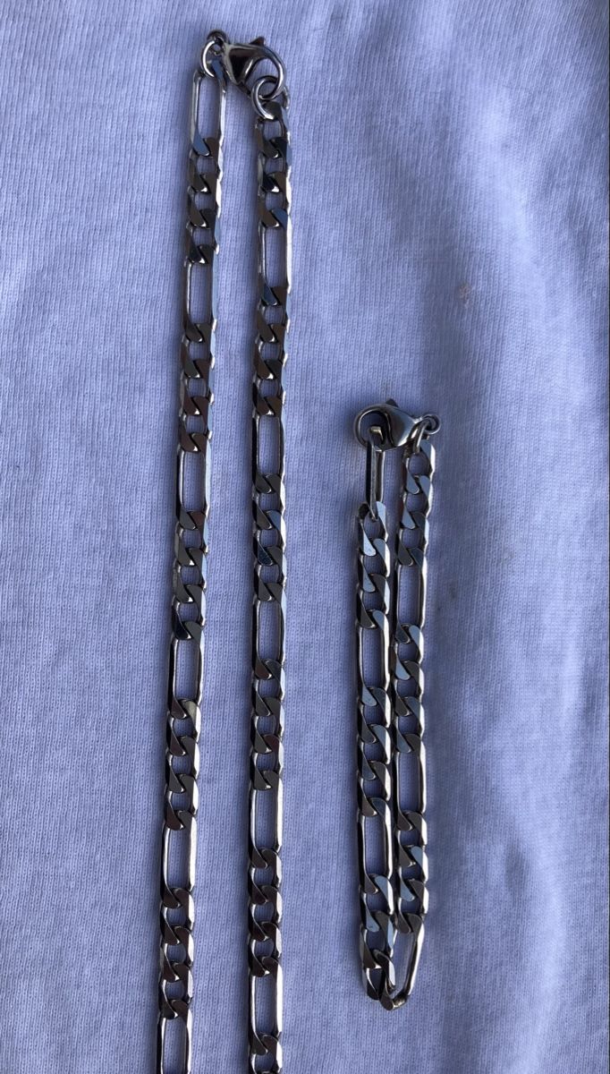 Ketten: Gliederhalskette + Armband – Gebraucht aus Niederdorf von Anderlemon 2