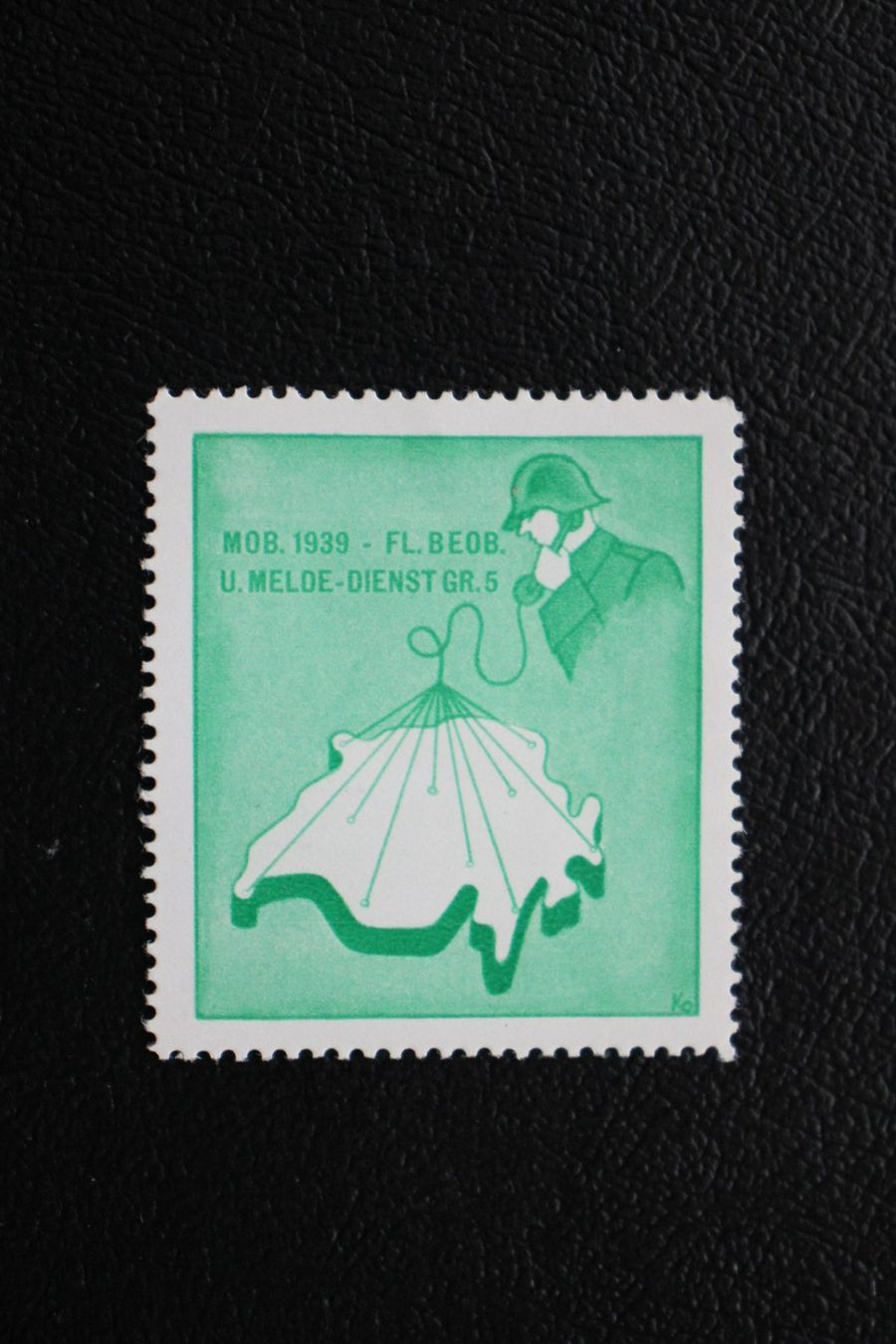 Tutti i francobolli: FL. BEOB. U. MELDE-DIENST GR. 5 MOB. 1939 – Usato da Wiedlisbach venduto da Hrudolfo