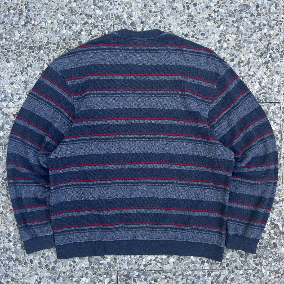 Lacoste Maglioni & Felpe: Vintage Lacoste Stripped Sweatshirt – Usato da brent venduto da fukusapes 3