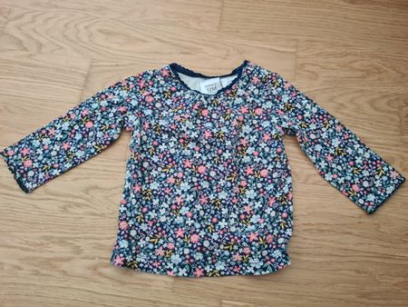 Carter's Langarmshirt Blumen Grösse 12M 