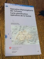 Operative Planungskarte der Schweiz 1:500‘000 CH Armee 2020