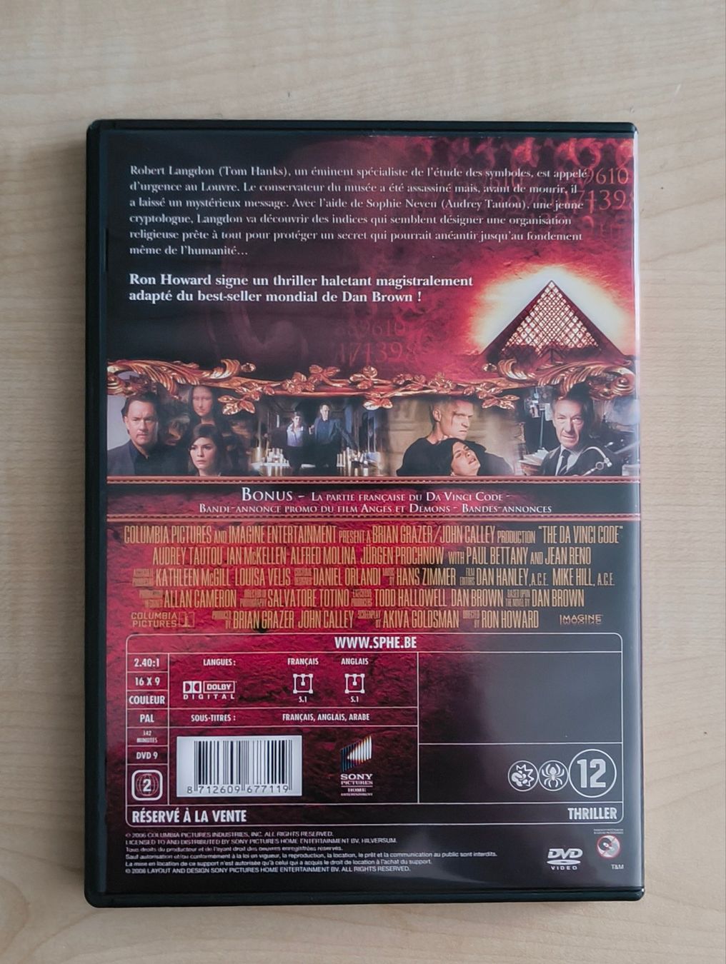 Alle DVDs: Da Vinci Code - Rom Howard - DVD – Gebraucht aus Sion von dor_8hwv 1