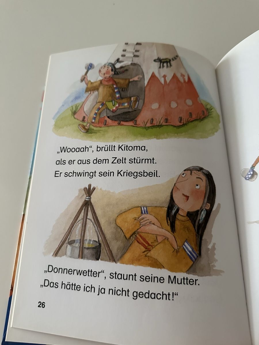 Libri: Indianergeschichten - Lesestufe 1 - Ravensburger Buch – Usato da Wettingen venduto da hak_52m8 2