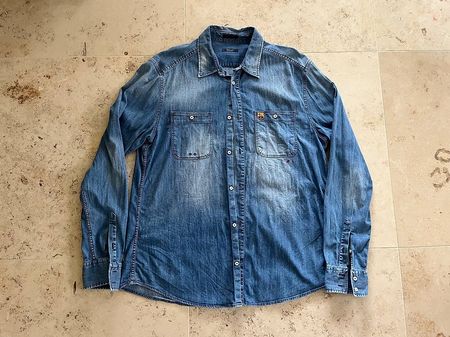 Replay, Jeanshemd, XXL, Topzustand.