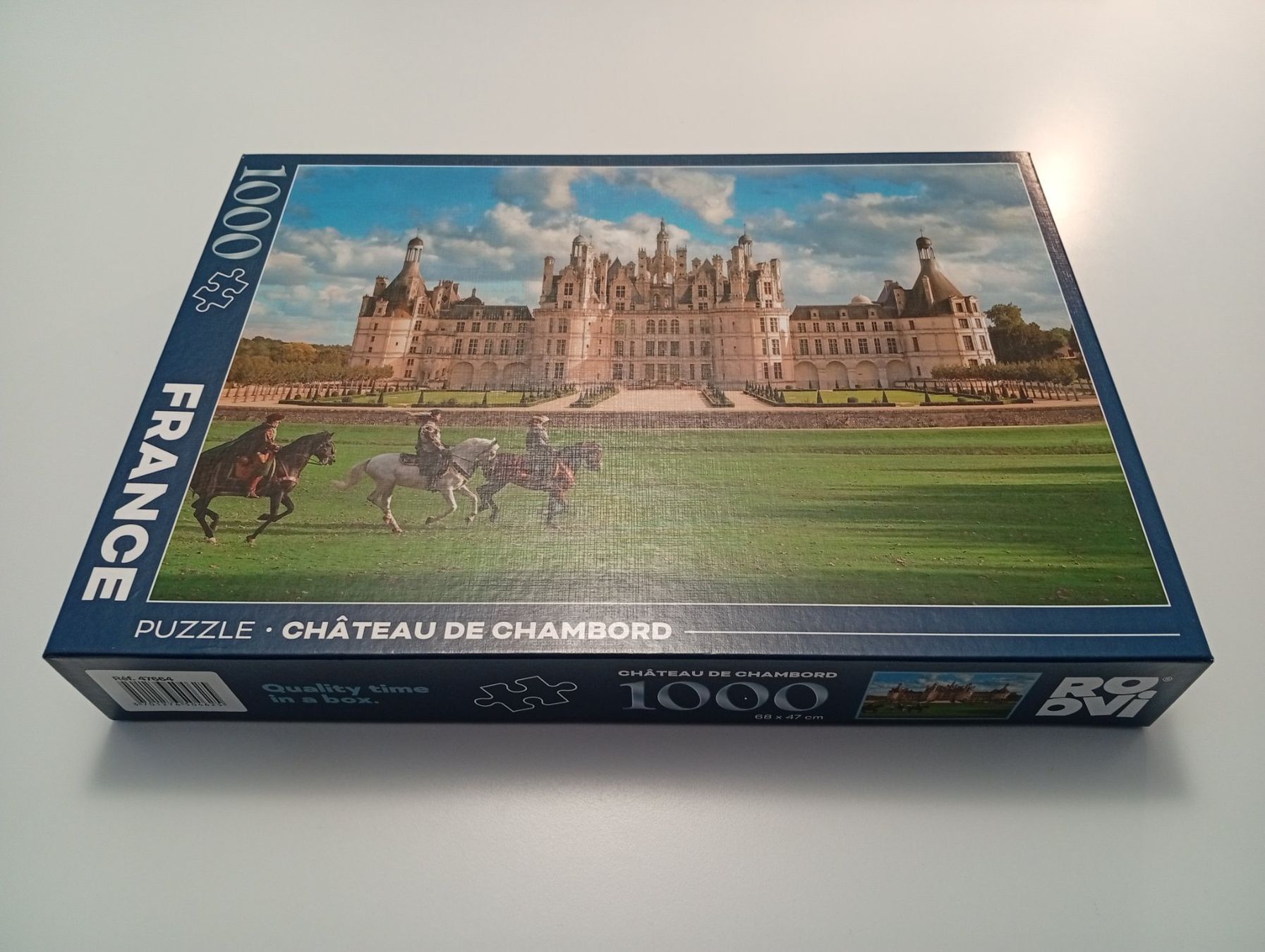 Puzzle: Puzzle Château de Chambord 1000 – Usato da Villars-sur-Glâne venduto da dadj01 1