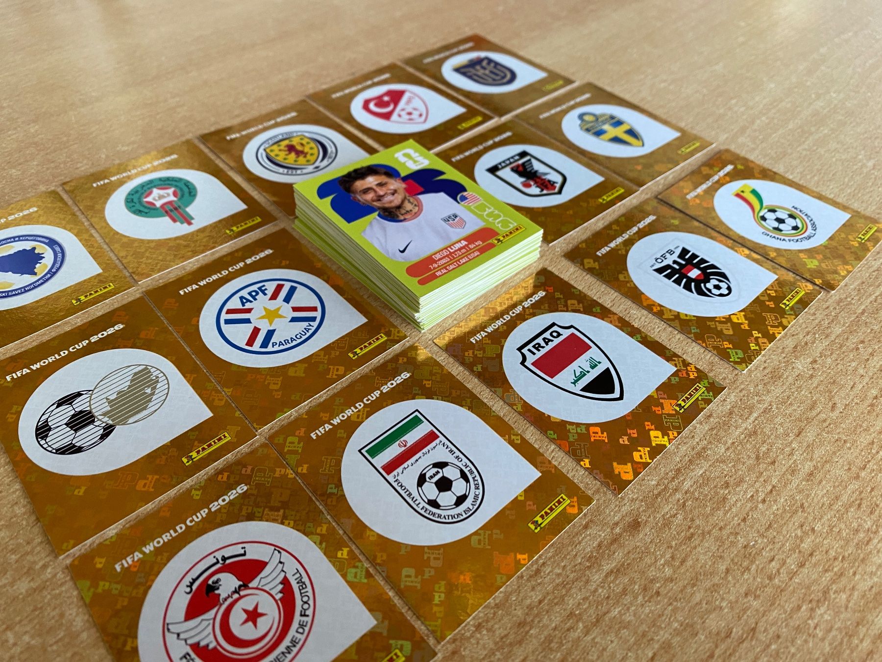 Panini Sammelbilder & Trading cards: 65 Panini-Sticker Konvolut WM 2026 – Neu (gemäss Beschreibung) aus Jegenstorf von Bahnhofshallenkiosk 1