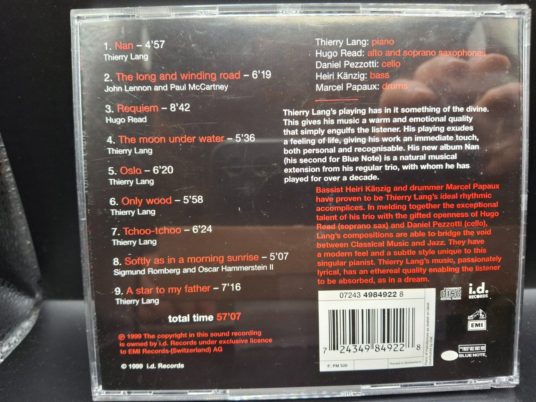 CD: Thierry Lang – Nan – Usato da St.Gallen venduto da jalamusic 1