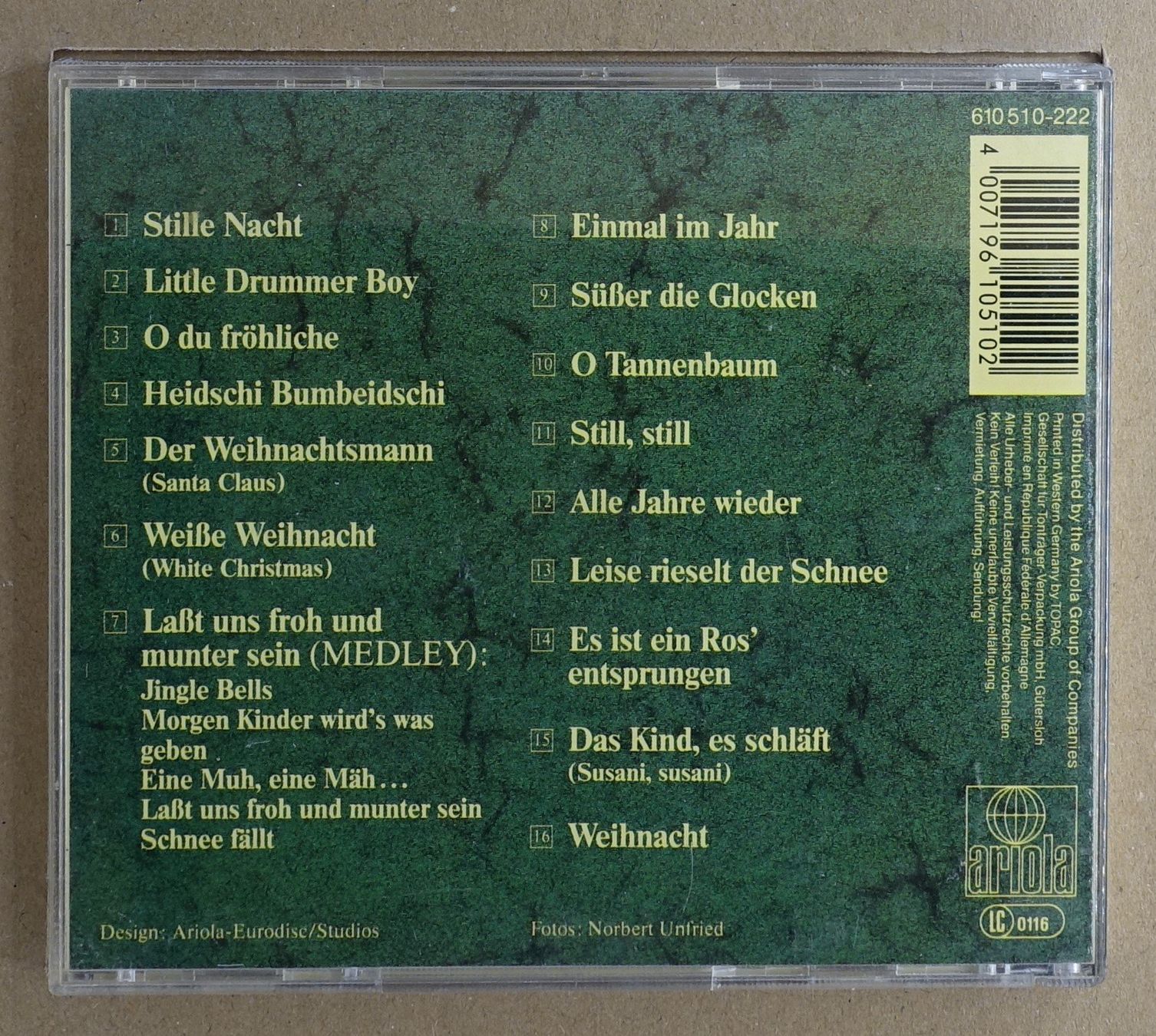 CD: Weihnachten mit Peter Alexander - F15 – Usato da Sessa venduto da fraenklishop 1