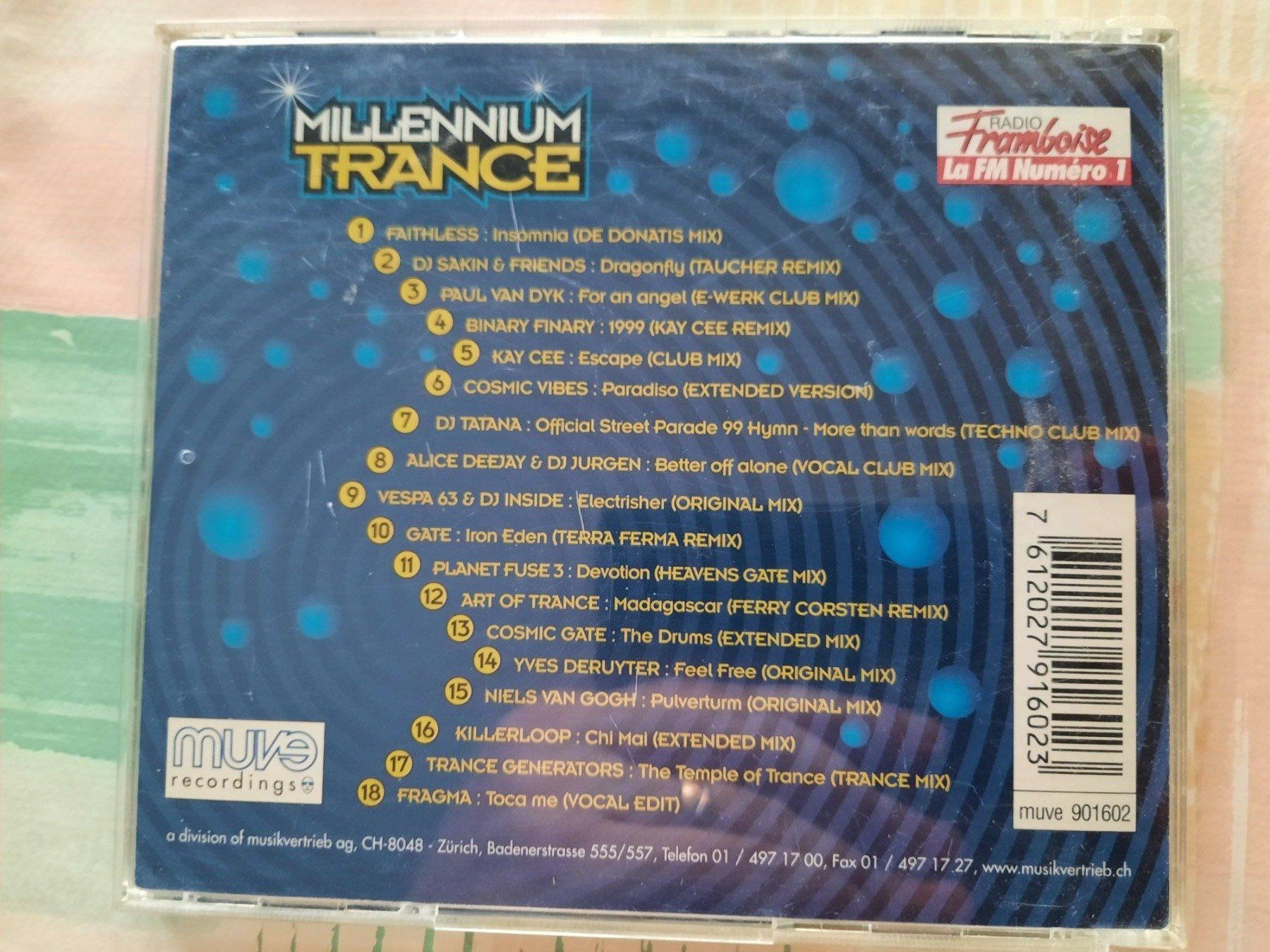 CDs: CD Millénium trance – D'occasion à Pully par bro_n52j 1